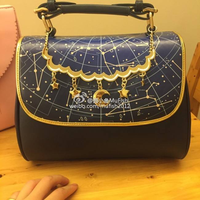 Mu-fish Constellation Prints Lolita Handbag/Shoulder Bag