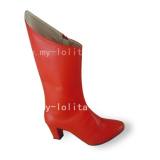 Sweet Red 6.3cm Heel Red Boots
