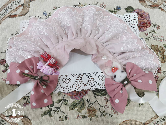 Miss Point ~The Tailor Rabbit Lolita Salopette  Beige Size S In Stock