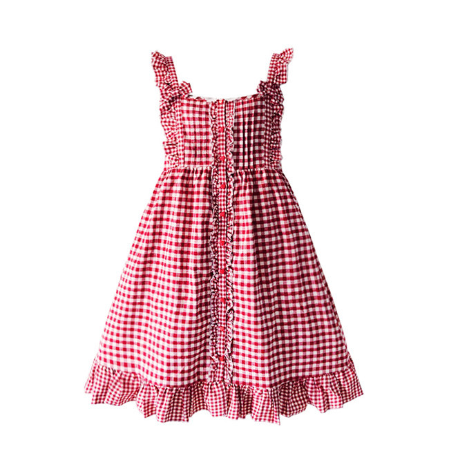 Baby Doll Style Gingham Lolita JSK Dress $29.99-Lolita Dresses