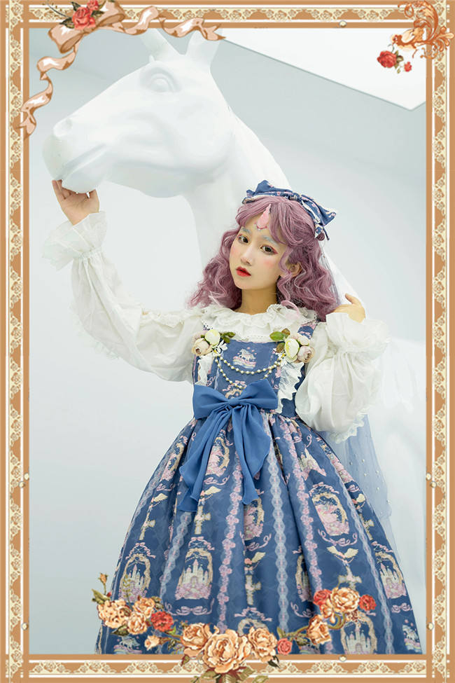 *Infanta ~Dream Unicorn~ Printed Lolita Jumper -Ready Made