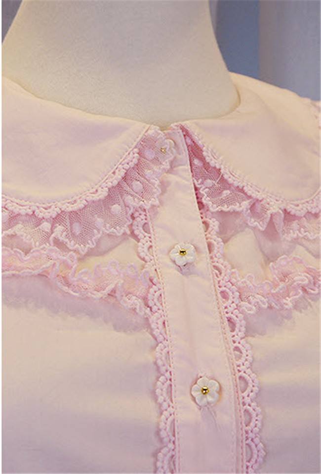 Daisy and Dandelion ~Sweet Lolita Medium Sleeves Blouse