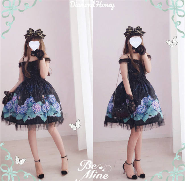 Hydrangea~ Dairywear Version Lolita JSK -out