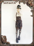 Machinery Puppet~ Punk Style Ouji Lolita Vest + Short Pants Set