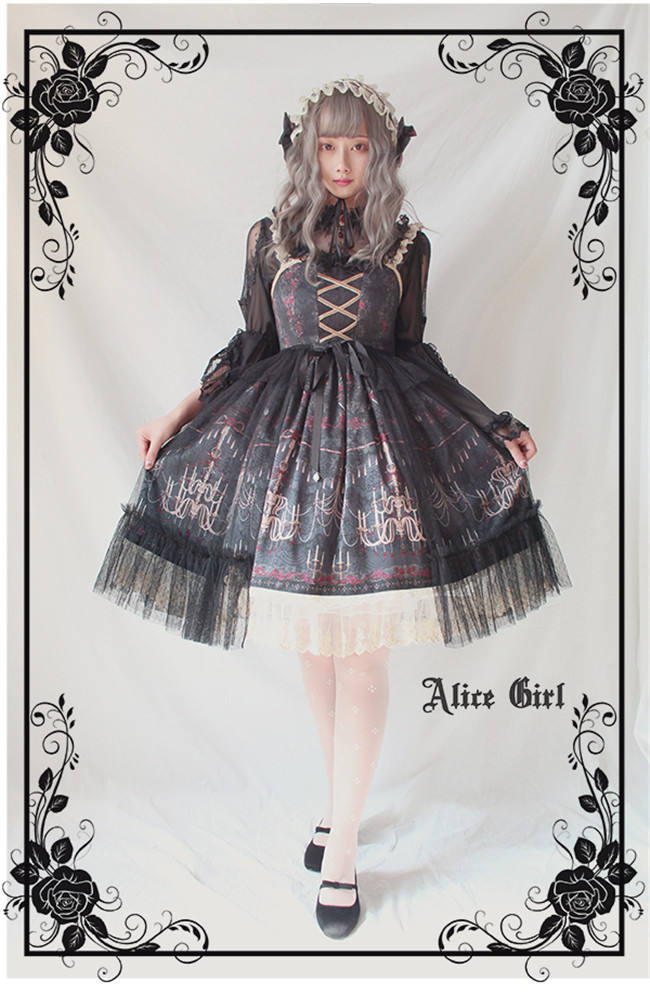 Droplight~ Classic Lolita JSK