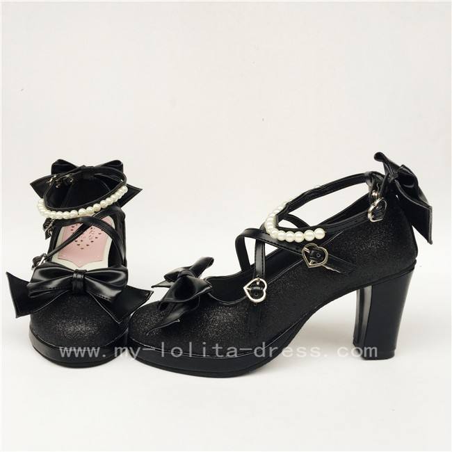 Antaina Tea Party Glitter Lolita Shoes