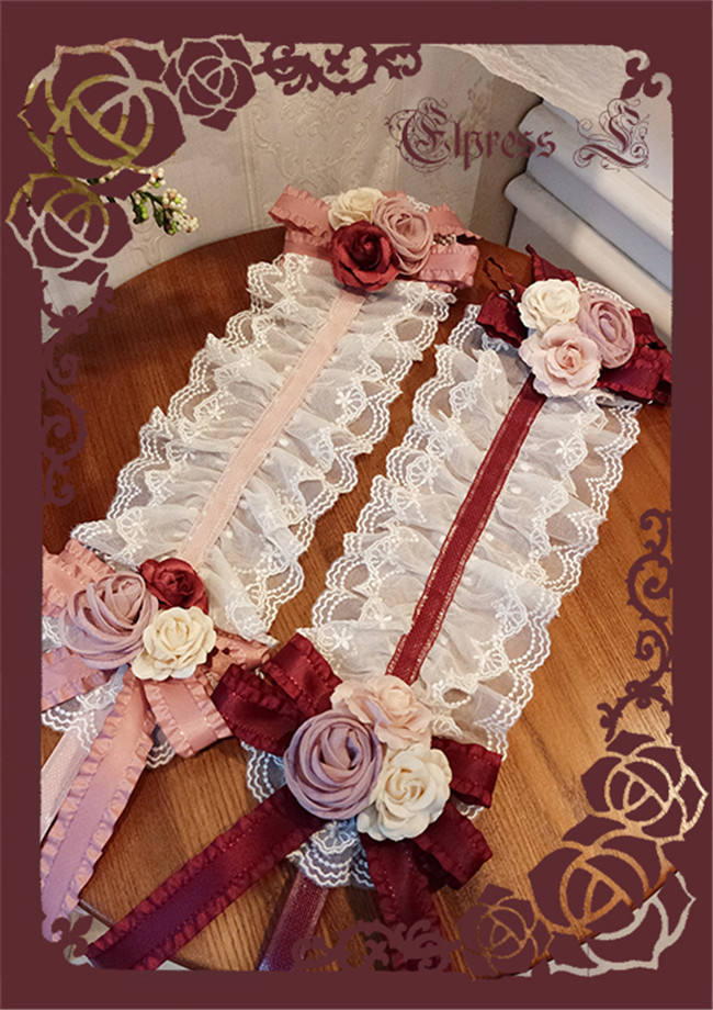 Elpress L ~Christmas D*Romance Ode~ Elegant Lolita JSK -Ready Made Purple M - In Stock