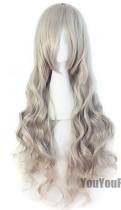 Beautiful Girl's Blonde Long Curls Wig