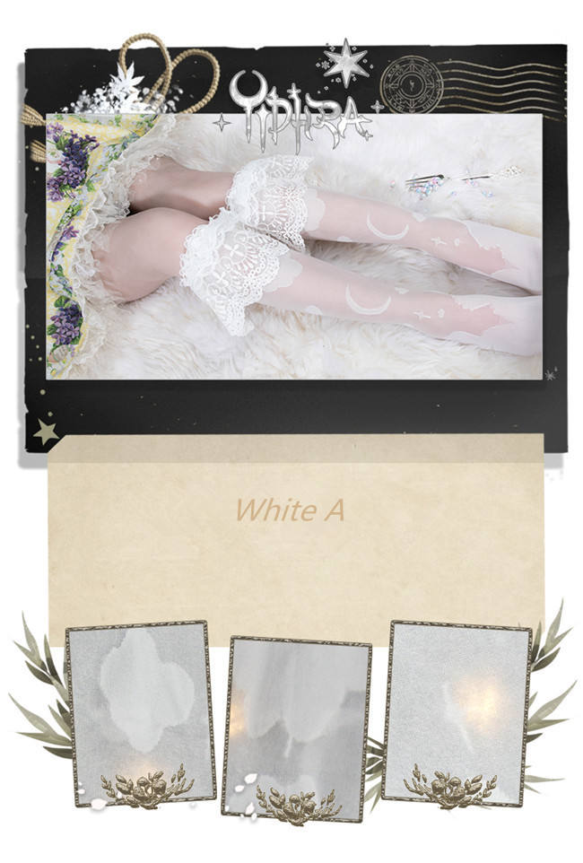 Yidhra Dream The Witch~Cotton Cloud~Lolita Knee-High Socks