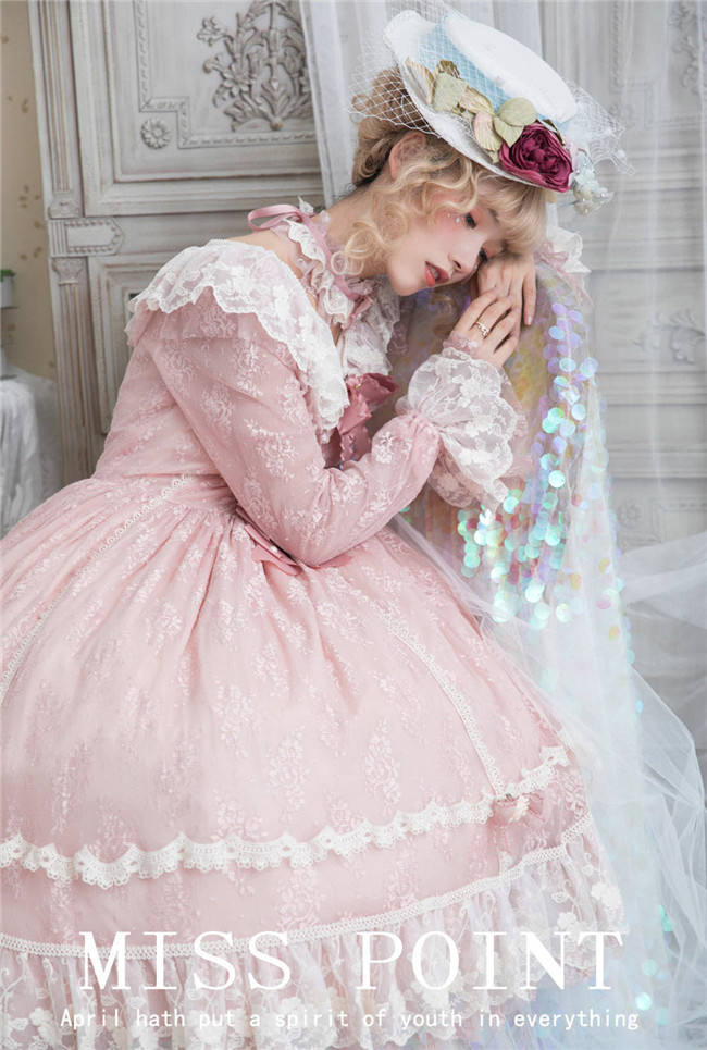 Dawn Maiden~ Vintage Classic Lolita OP Ready Made