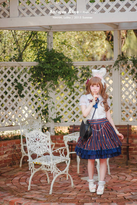 HMHM Lolita ~Antique Alice~ High Waist Lolita Skirt