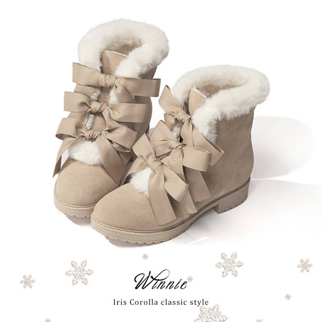 Iris Corolla Lolita ~Winnie Winter Lolita Shoes -Pre-order Closed
