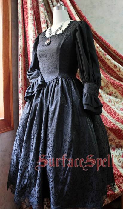 Surface Spell Black Gothic Lolita Dress - Multiple colors