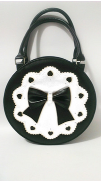 Round Shape Sweet Bow Lolita Handbag