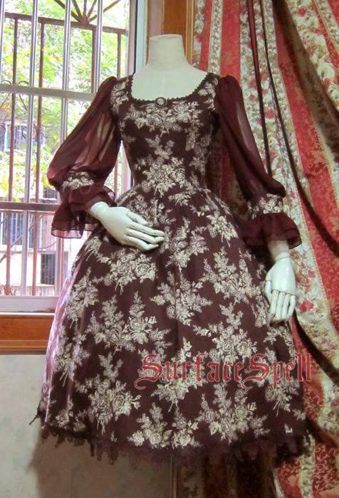 Surface Spell Black Gothic Lolita Dress - Multiple colors