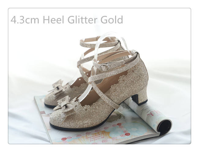 Lost Sister- Sweet Bows Lolita Heels Shoes - 3 Ways Wear