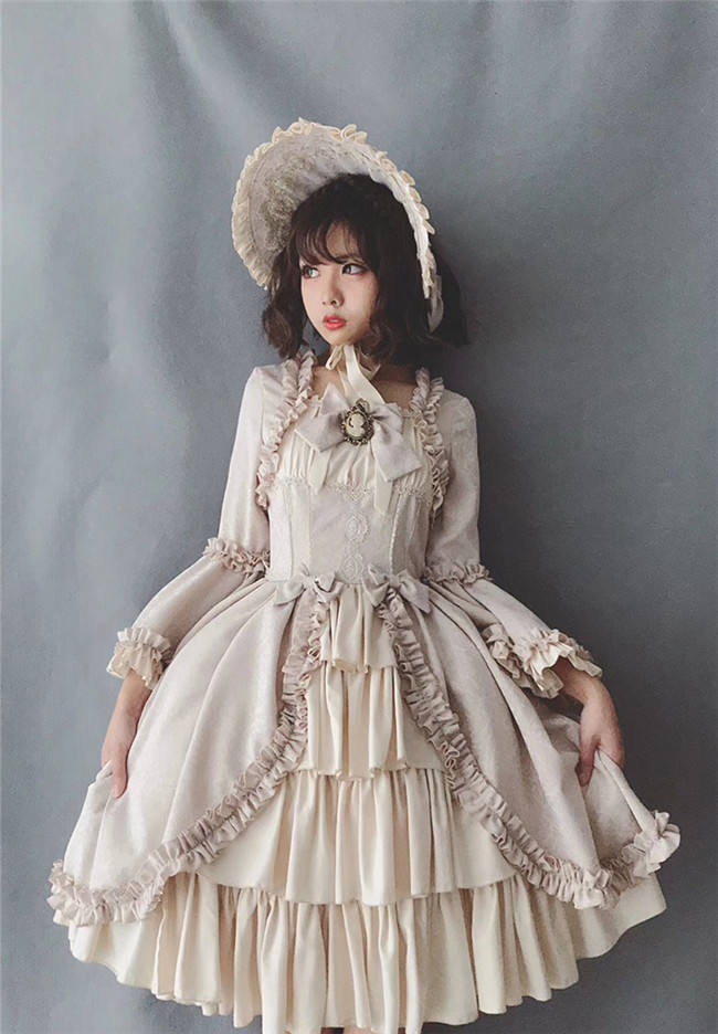 Henrietta ~Victoria Doll~ Vintage Lolita OP Dress