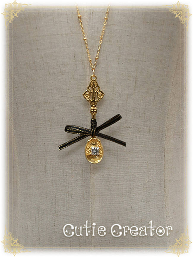Cutie Creator ~ Dessert Party~ Scoop Bow Lolita Necklace