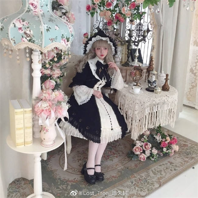 Lost Tree ~Witch Time * Die Zeithexe Lolita Witch Hat + Tailing
