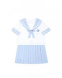 Tommy Bear ~Baby Whale Uniform Top + Skirt Set for Kids/Adults -Pre-order Closed