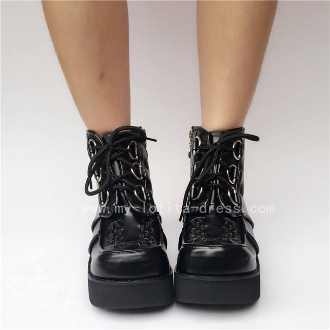 Velvet Straps Lolita Shoes
