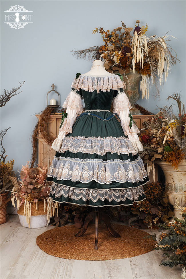 Miss Point ~Masked Ball Luxury Details Lolita OP Fullset