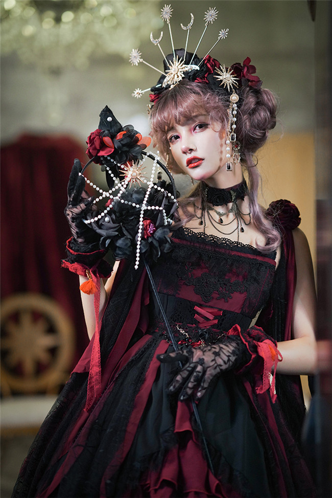 Nine Odes ~She Sings In The Mountain~ Gothic Lolita JSK