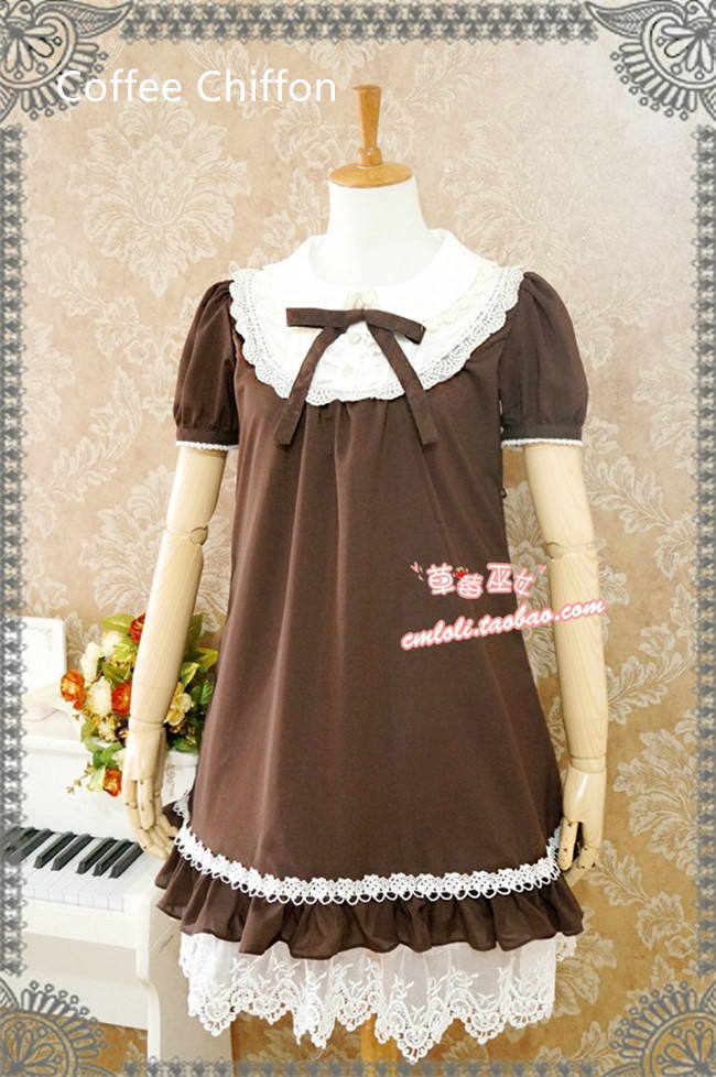 Cute Doll Chiffon Lolita Dress