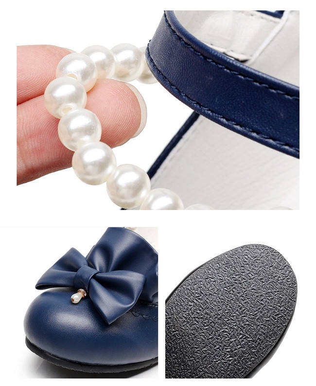 Cinderella~ Sweet Bow Beadchain Lolita Shoes