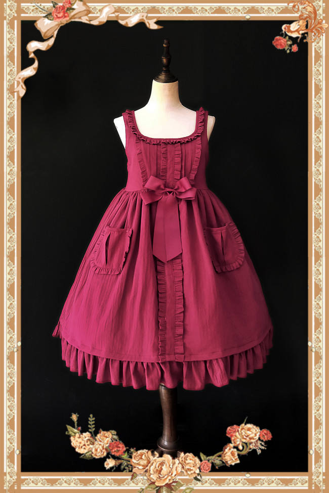 Jenny Cookies~ Pure Cotton Babydoll Style Lolita JSK Dress