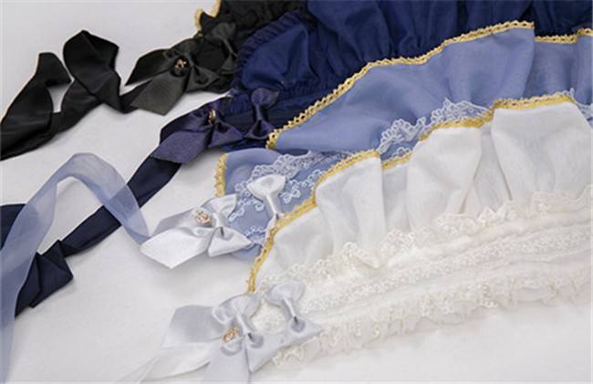 Cutie Creator ~Star Fall Night Version II~ Organdy Lolita Bonnet -In Stock