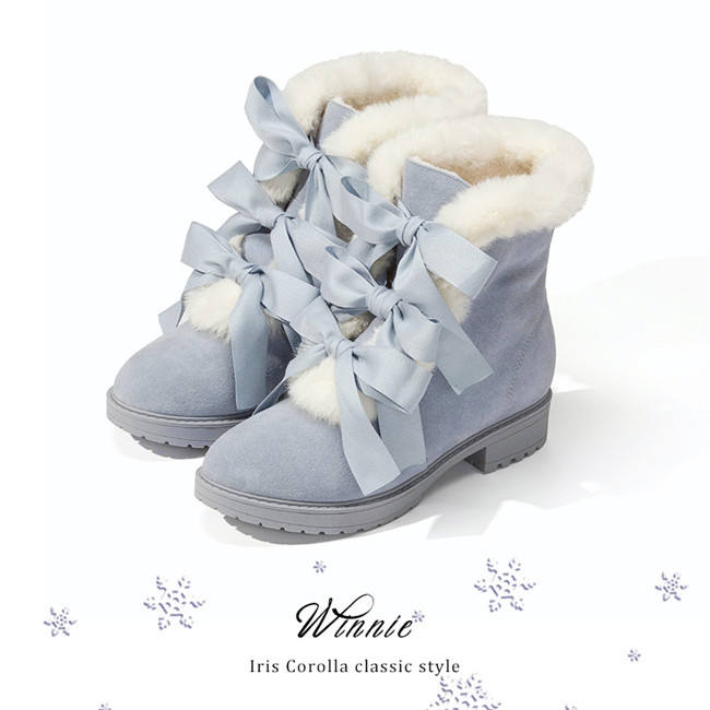 Iris Corolla Lolita ~Winnie Winter Lolita Shoes -Pre-order Closed