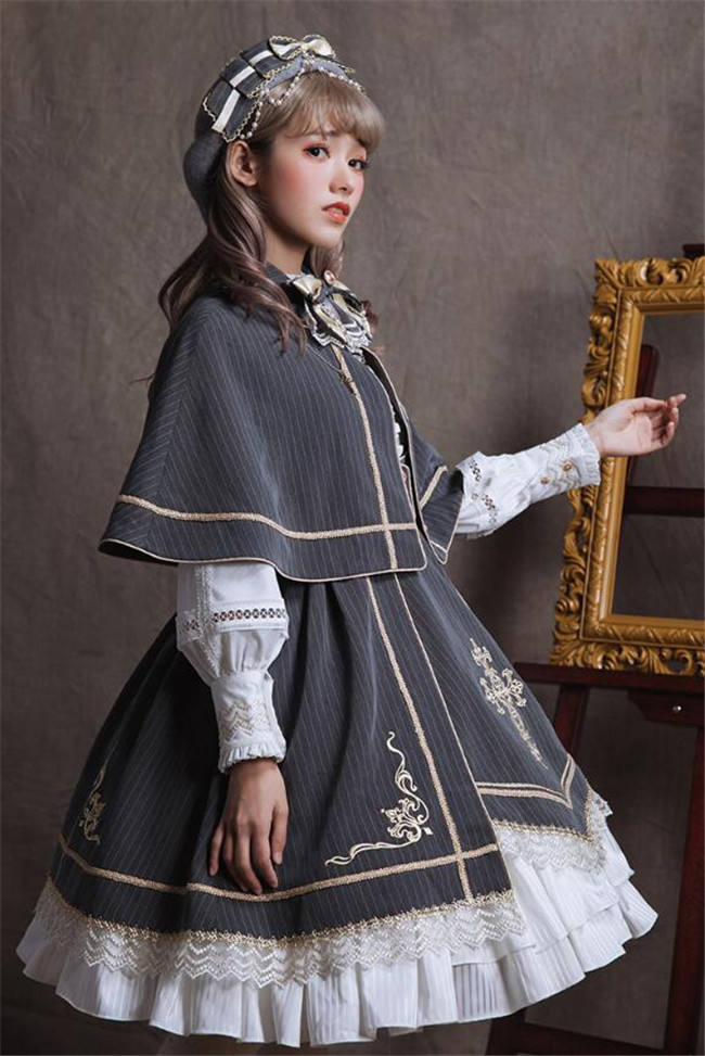 College of the Sacred Glory Cross~ Classic Lolita OP -Ready Made