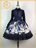 Rose Cat Lolita***Divine Maiden***Printed Lolita JSK- Pre-order Out