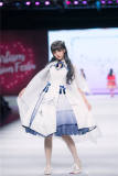Blue Jay ~Qi Lolita JSK Dress+Petticoat  White L out