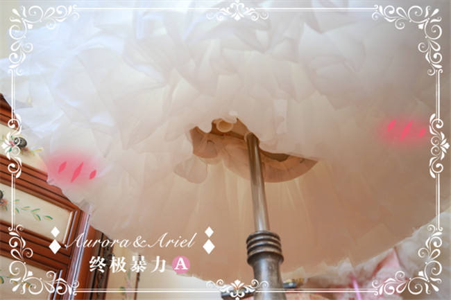 45m/60cm Super Puffy Aurora & Ariel Lolita Lolita Petticoat