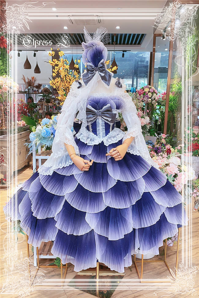 Elpress L ~Fish Scale Elegant Lolita JSK