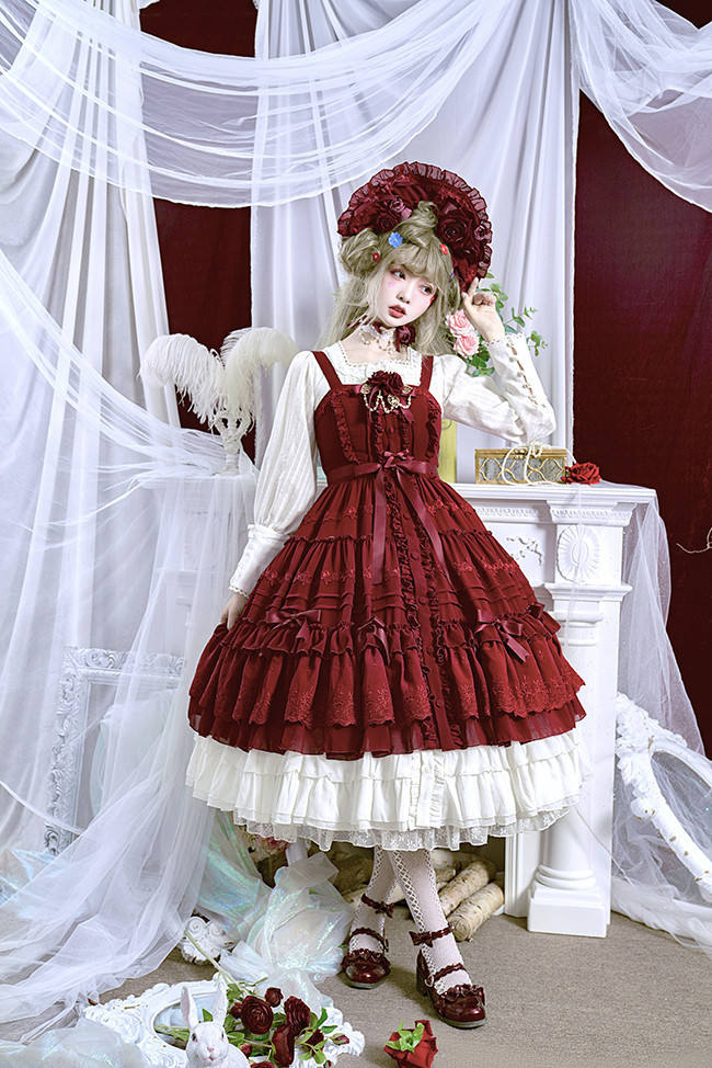 Rose Maiden~ Elegant Classic Lolita Series -Ready Made