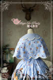 The Squirrel Couple‘s Afternoon~Lolita Printed Cape