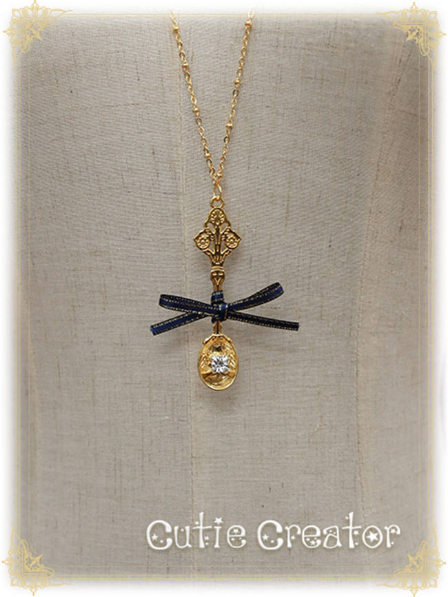 Cutie Creator ~ Dessert Party~ Scoop Bow Lolita Necklace