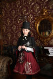 Anna's Secret ~Magic Academy.Hogwarts~ Embroidery Lolita Skirt/Salopette - Pre-order Closed
