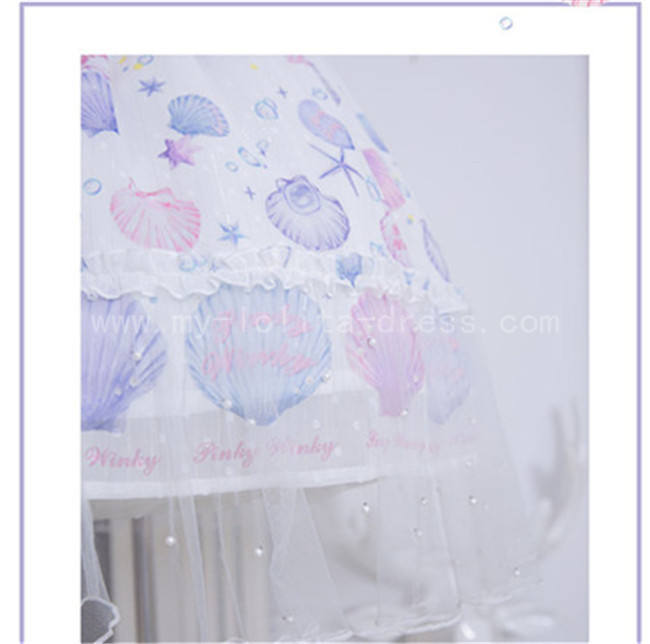 Pinky Winky~Shell Theme Sweet Lolita JSK -Pre-order Closed
