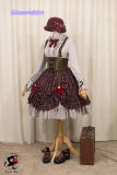 Little Red Riding Hood~ Classic Lolita Fish-bone Skirt + Blouse+Cape-Pre-order Closed