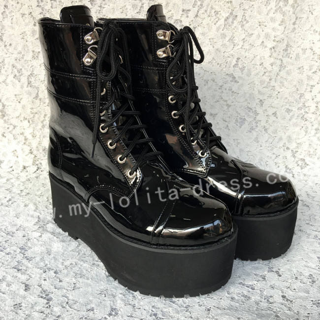Beautiful Black Gothic Boots