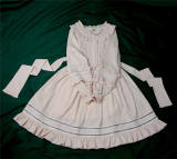 Little Dipper Holiday al~ Unicolor Lolita Long Sleeves OP -out