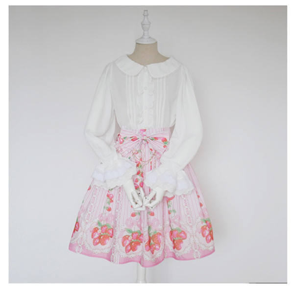 Sweet Strawberry~ Sweet Lolita Skirt