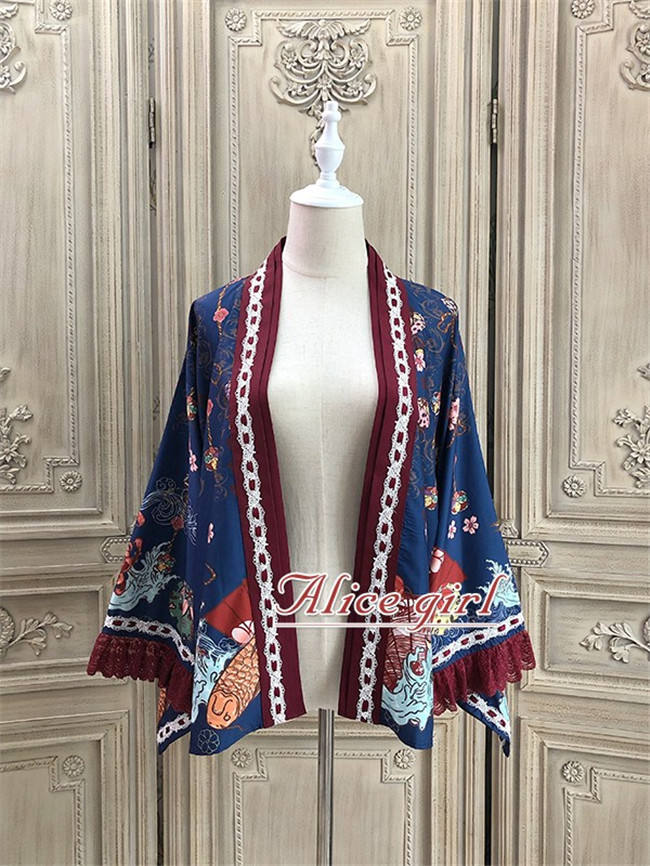 Alice Girl ~Lucky Cat~ Kimono Style Lolita JSK
