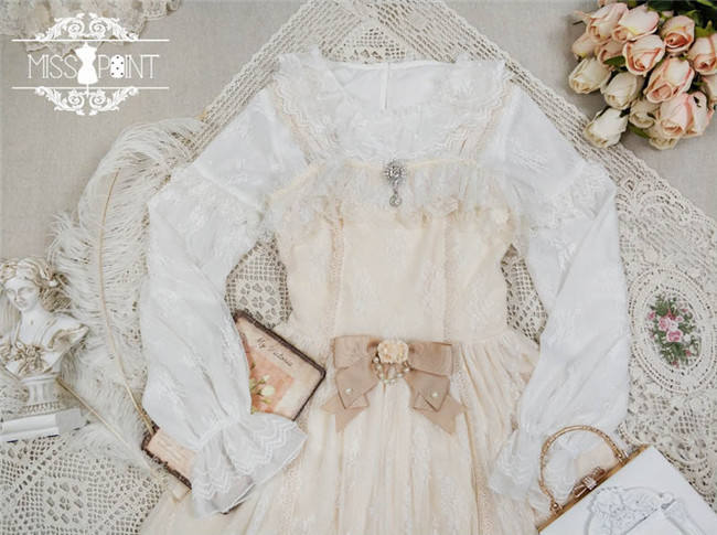 Dawn Maiden~ Vintage Classic Lolita JSK Ready Made