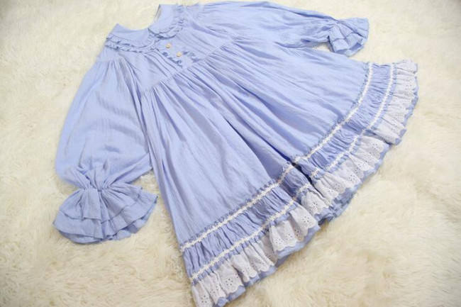 Vintage Unicolor Lolita OP + Surface Dress - Pre-order Closed