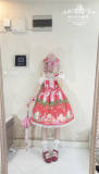 Strawberry Sheep And Cupcakes ~Sweet Lolita JSK Dress-Pre-order Closed